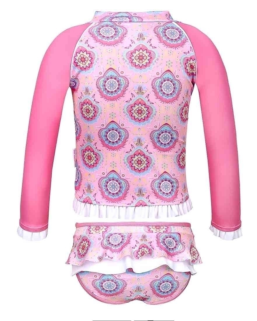 Baby Girl's Zip Jacket L-S and Nappy Cover set